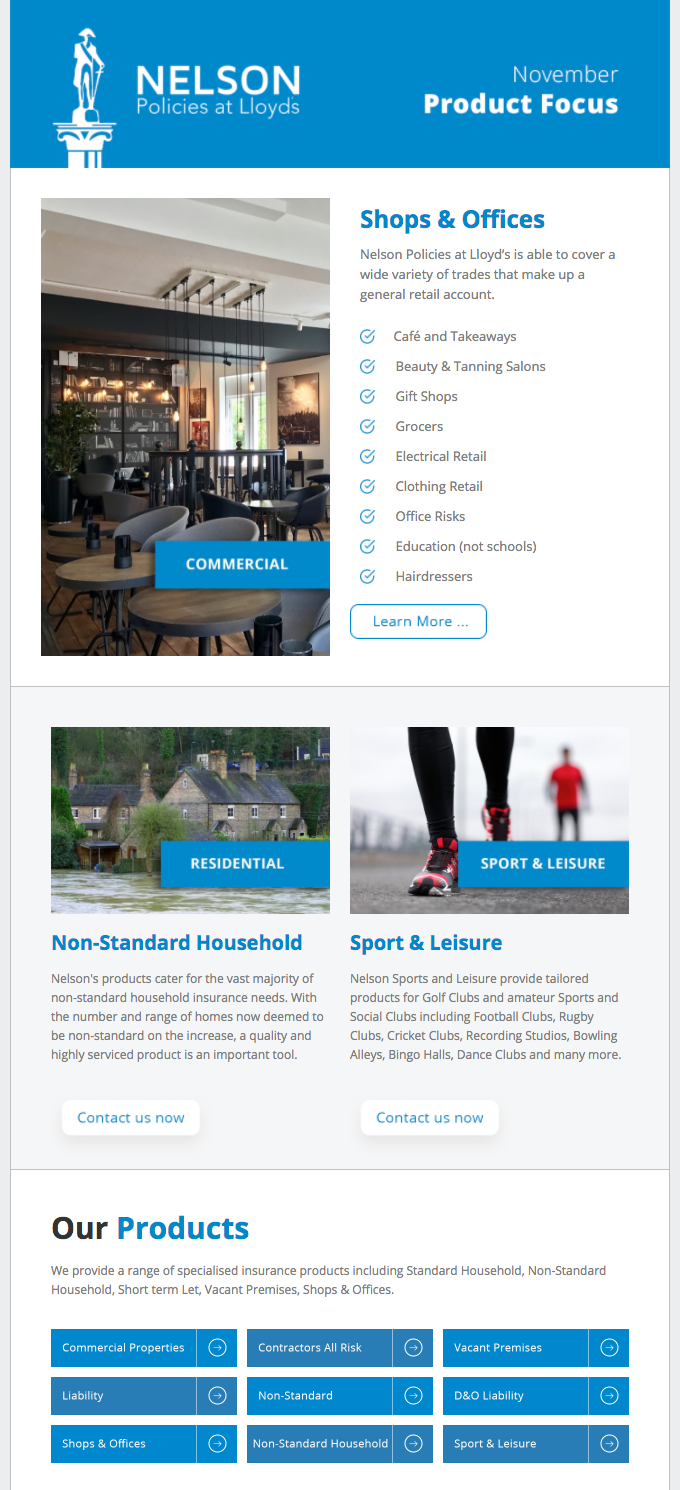 insurance email marketing example insurance email marketing example