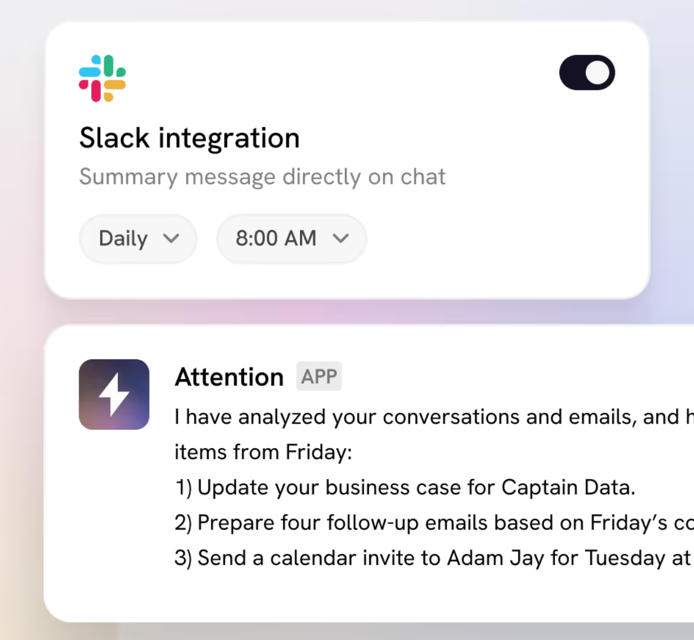 customer success AI tool integrated with Slack customer success AI tool integrated with Slack