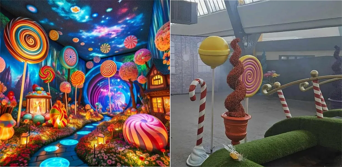 La experiencia de Willy Wonka fue otro de los peores fracasos de IA marketing La experiencia de Willy Wonka fue otro de los peores fracasos de IA marketing