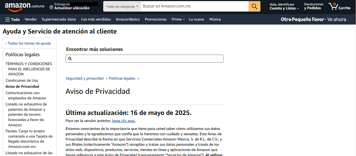 Siempre es importante ser muy claro y transparente con tus políticas de privacidad