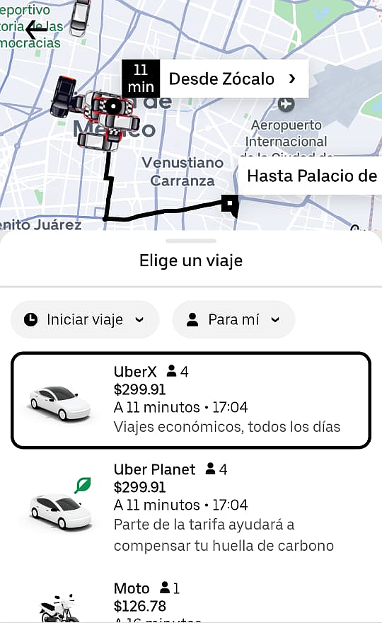 Uber usa efectivamente la IA para ofrecer una gran experiencia al usuario