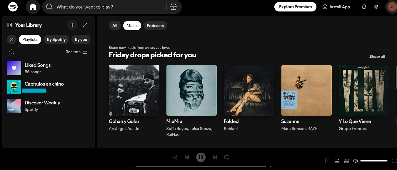 Spotify es uno de los mejores ejemplos de IA para recomendar contenido personalizado