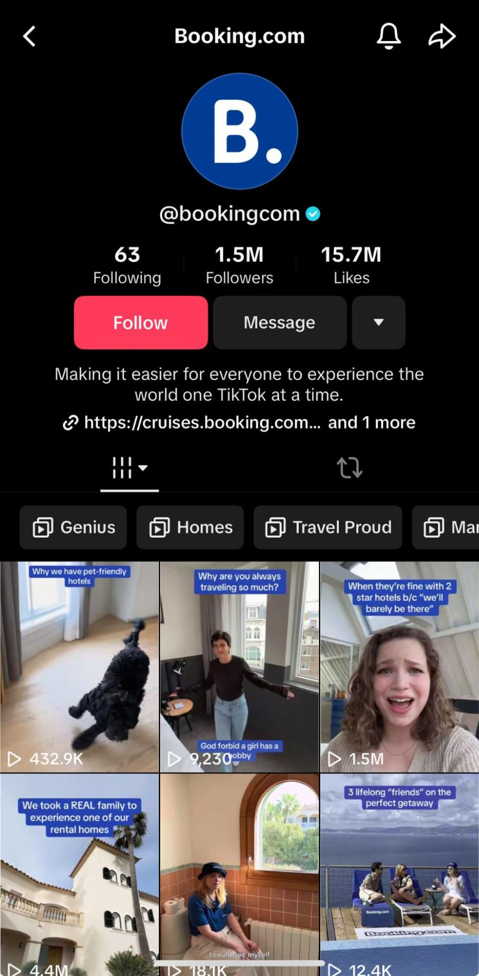 well-optimized TikTok Business profile well-optimized TikTok Business profile