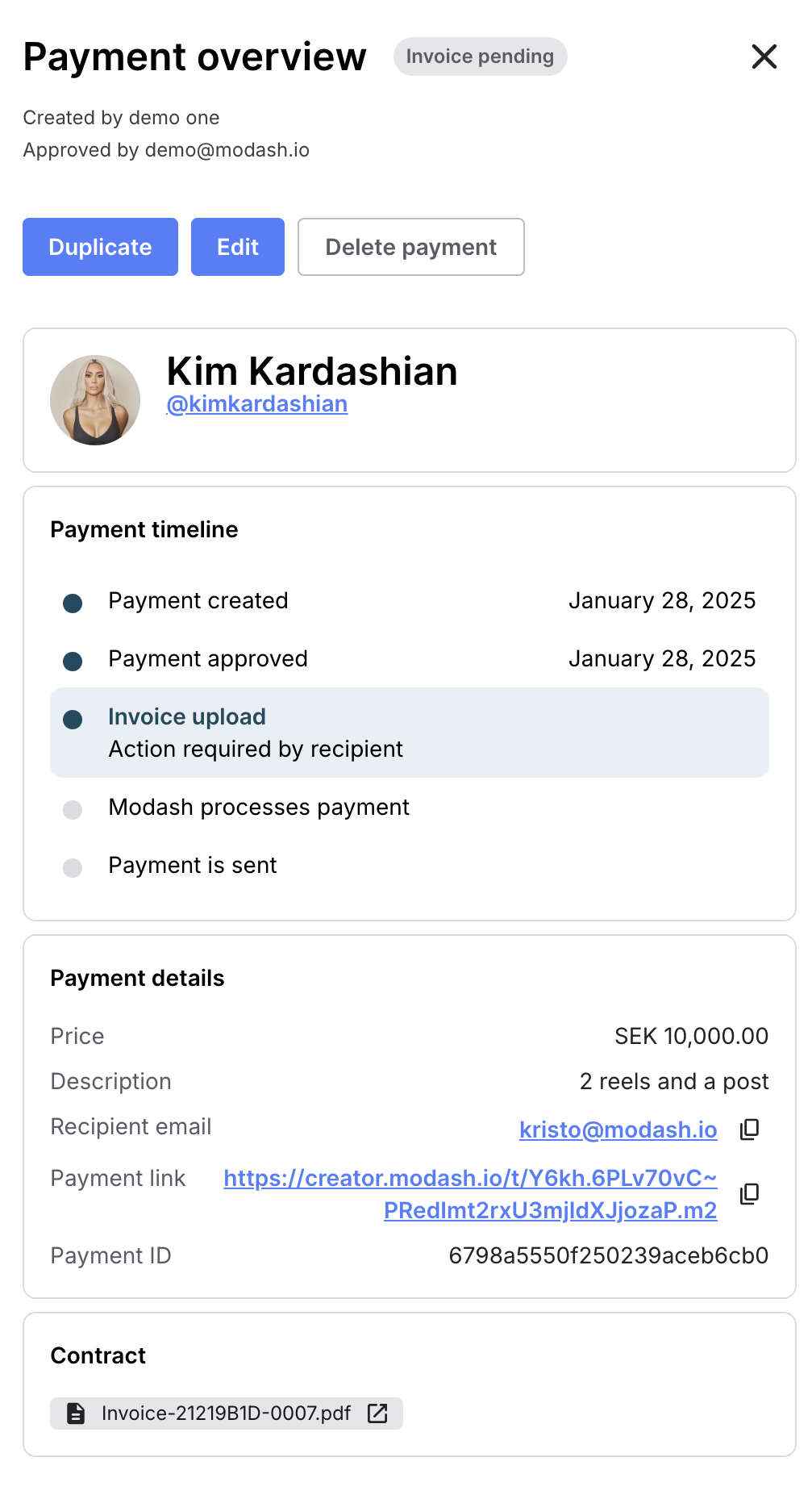 Ödeme genel bakışı