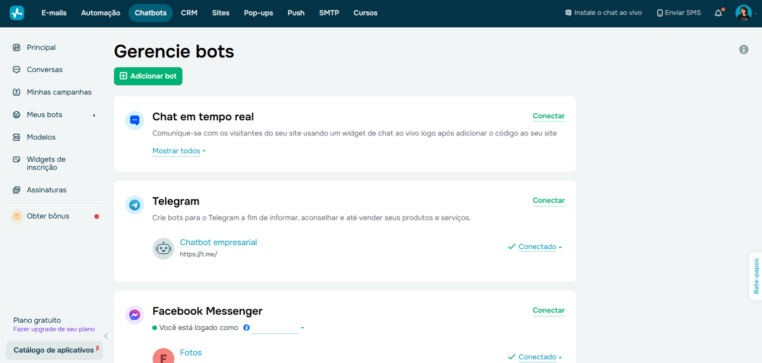chatbot-para-varejo-criar-chatbot-sendpulse-1