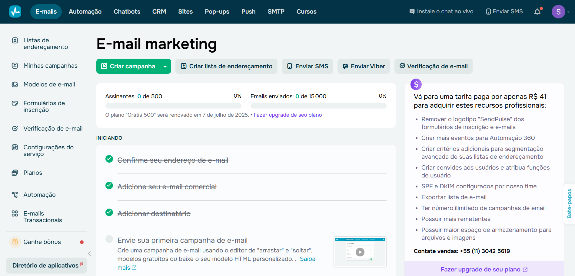 criar-email-marketing-para-corretoras-de-seguros-com-a-sendpulse-1