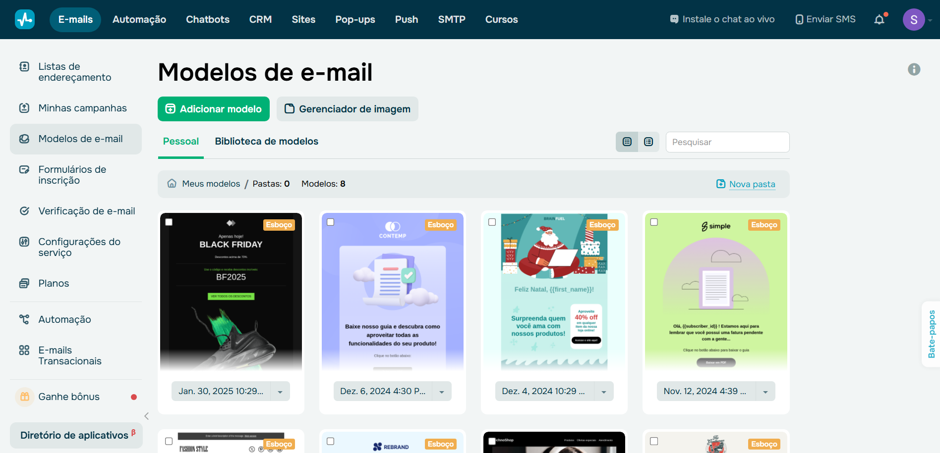 criar-email-marketing-para-corretoras-de-seguros-com-a-sendpulse-2