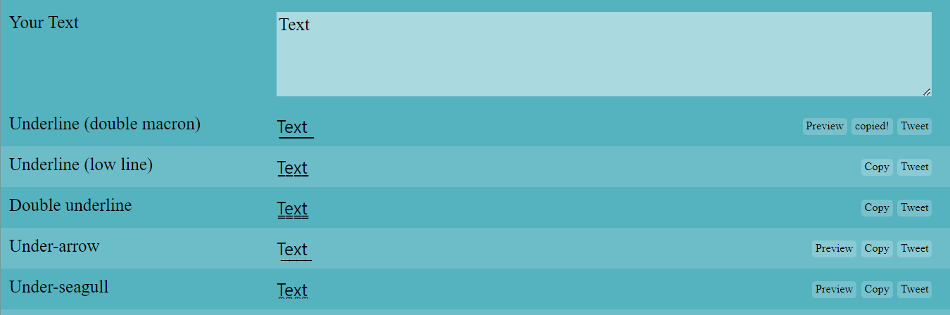 Comment souligner du texte pour WhatsApp