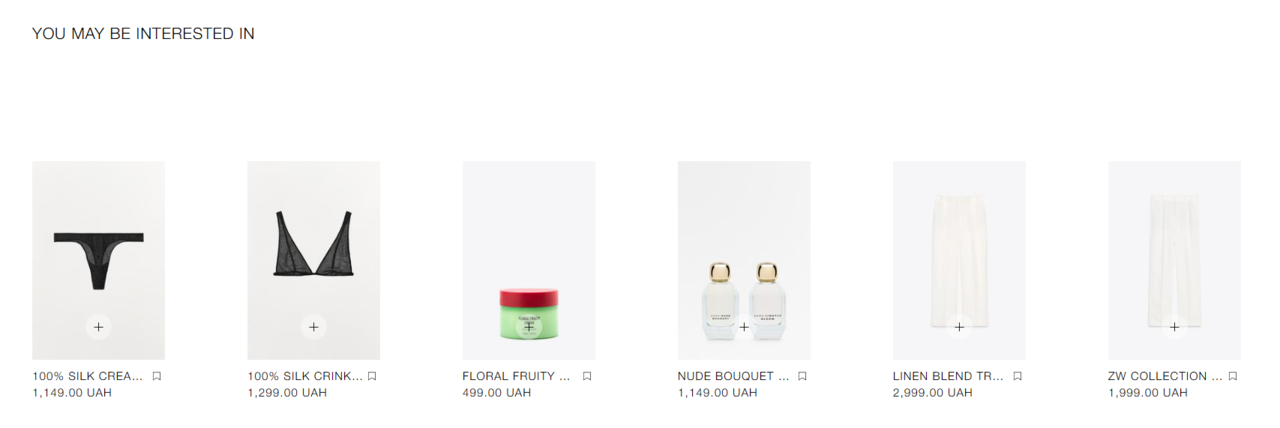 Raccomandazioni personalizzate