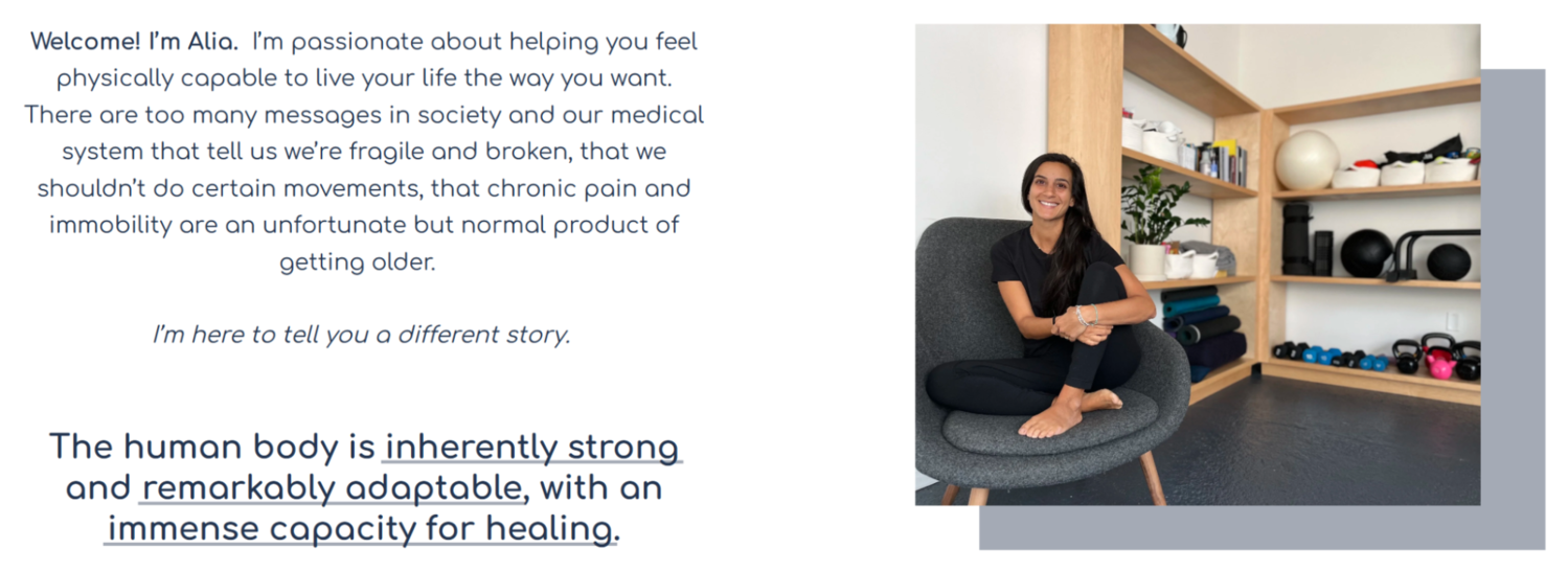 movement coach’s website