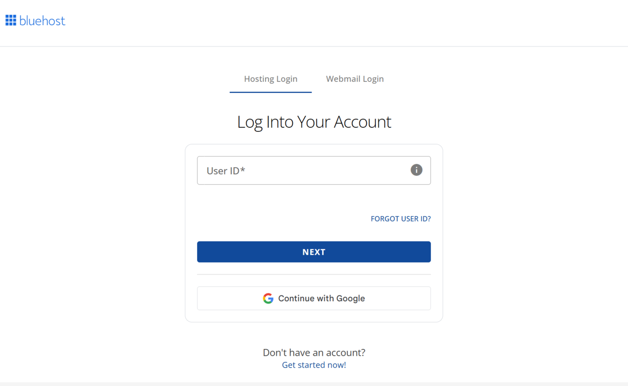 Bluehost Account Manager