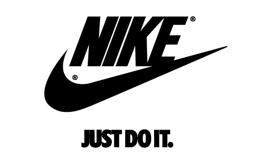 Logo y eslogan de Nike