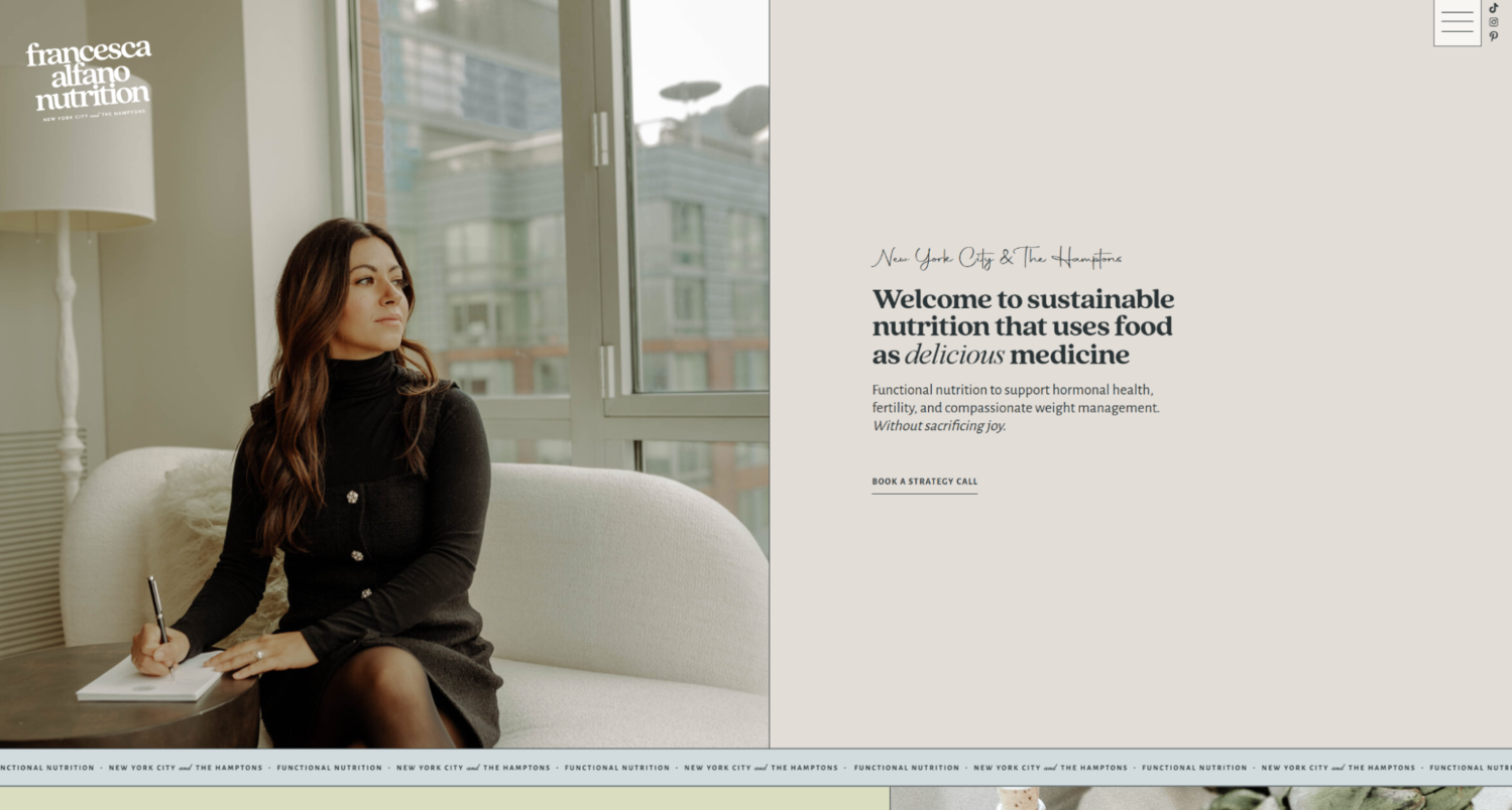 Francesca Alfano’s website