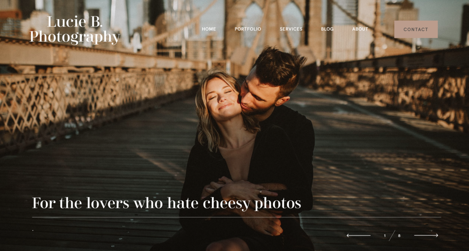 The personal website