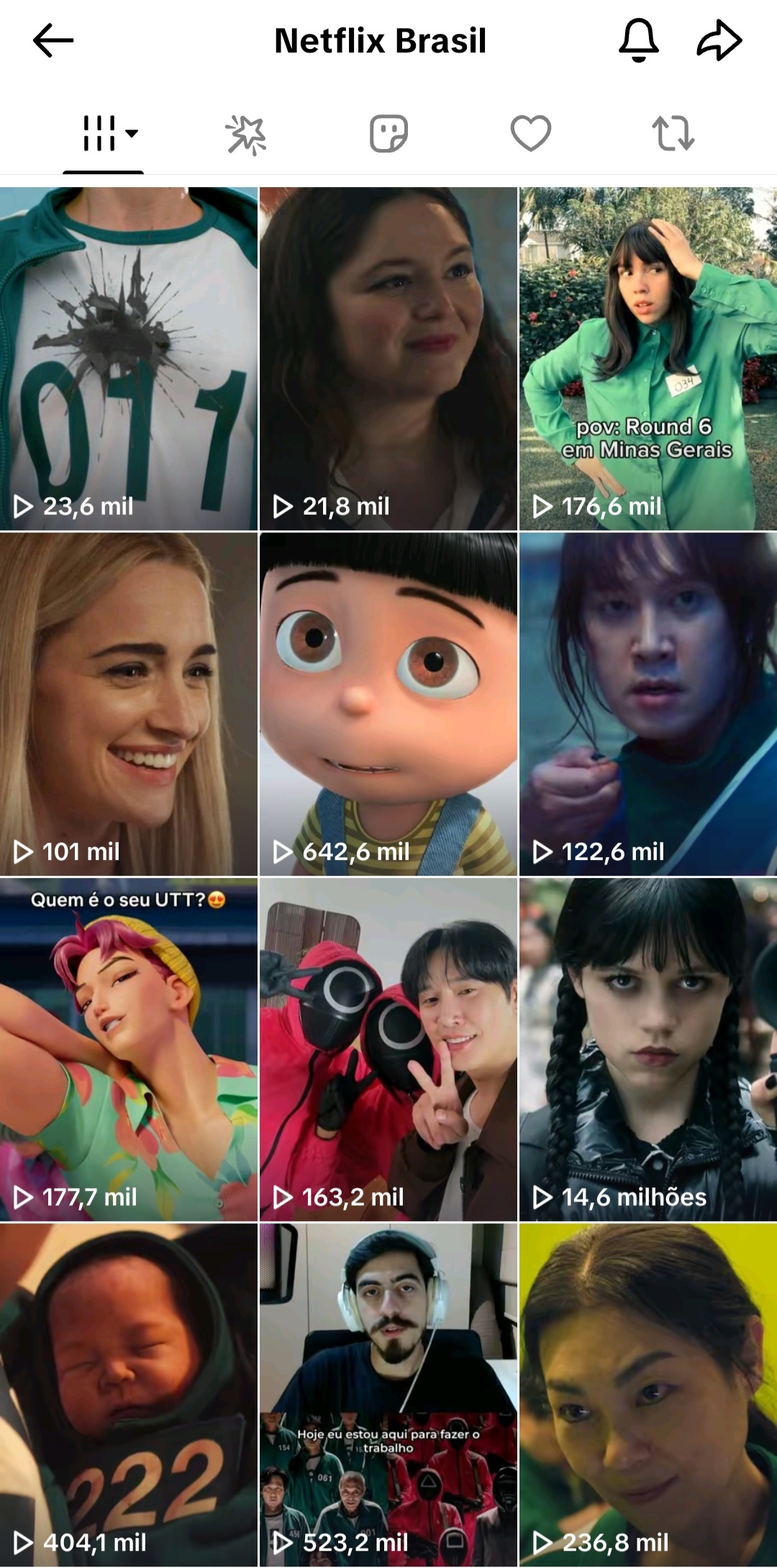 como-ganhar-seguidores-no-tiktok-exemplo-netflix
