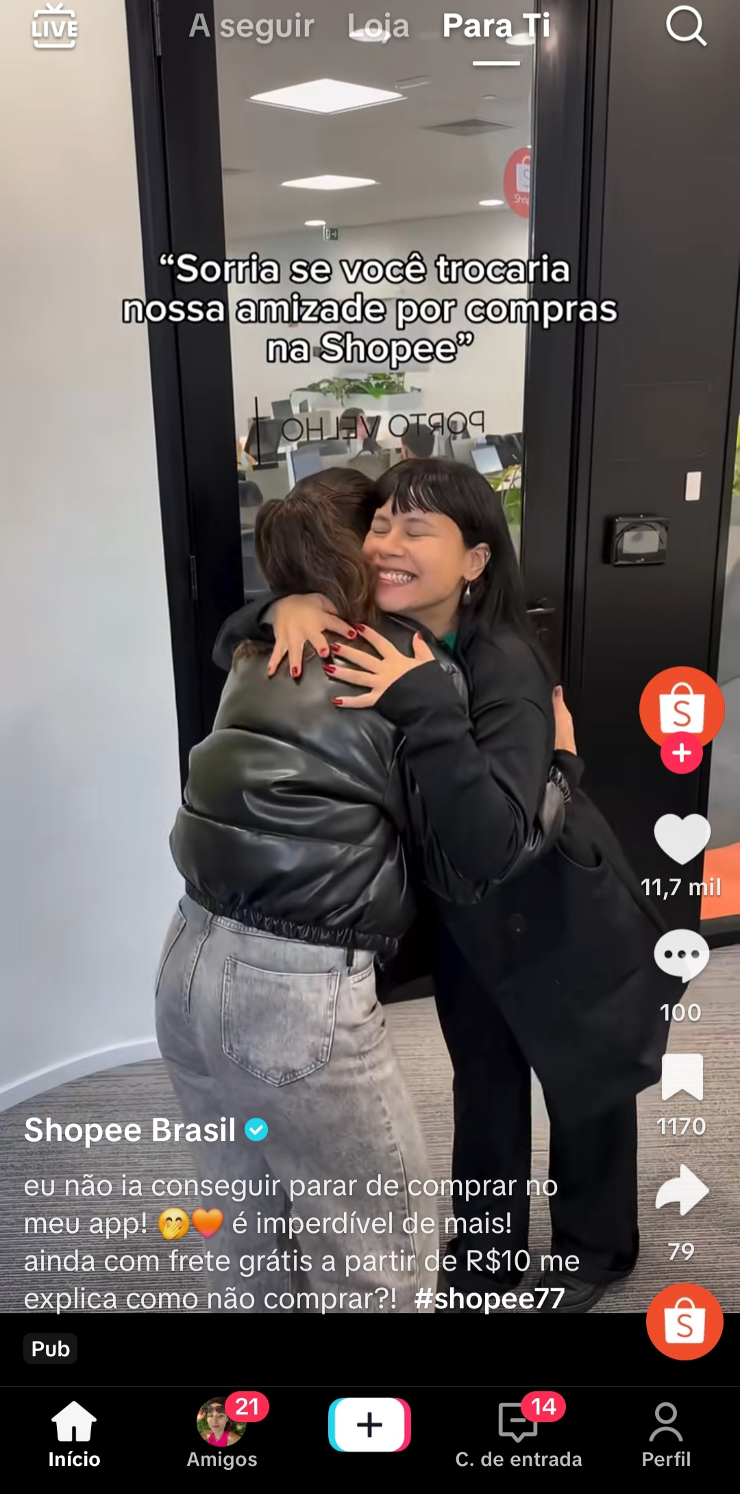 como-ganhar-seguidores-no-tiktok-exemplo-trend-shopee