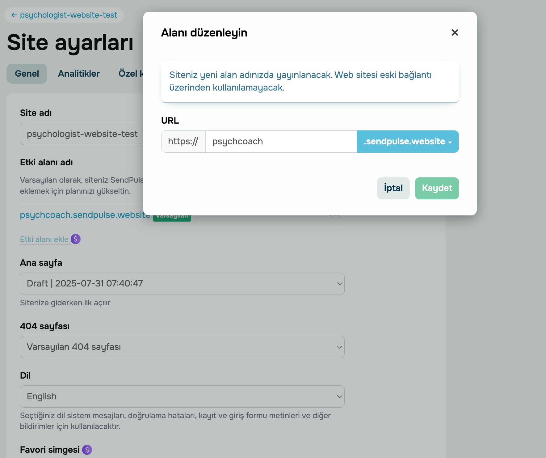 Kişisel web sitenize benzersiz bir alan adı verin