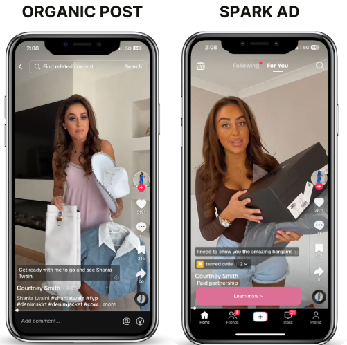 Spark Ads on TikTok