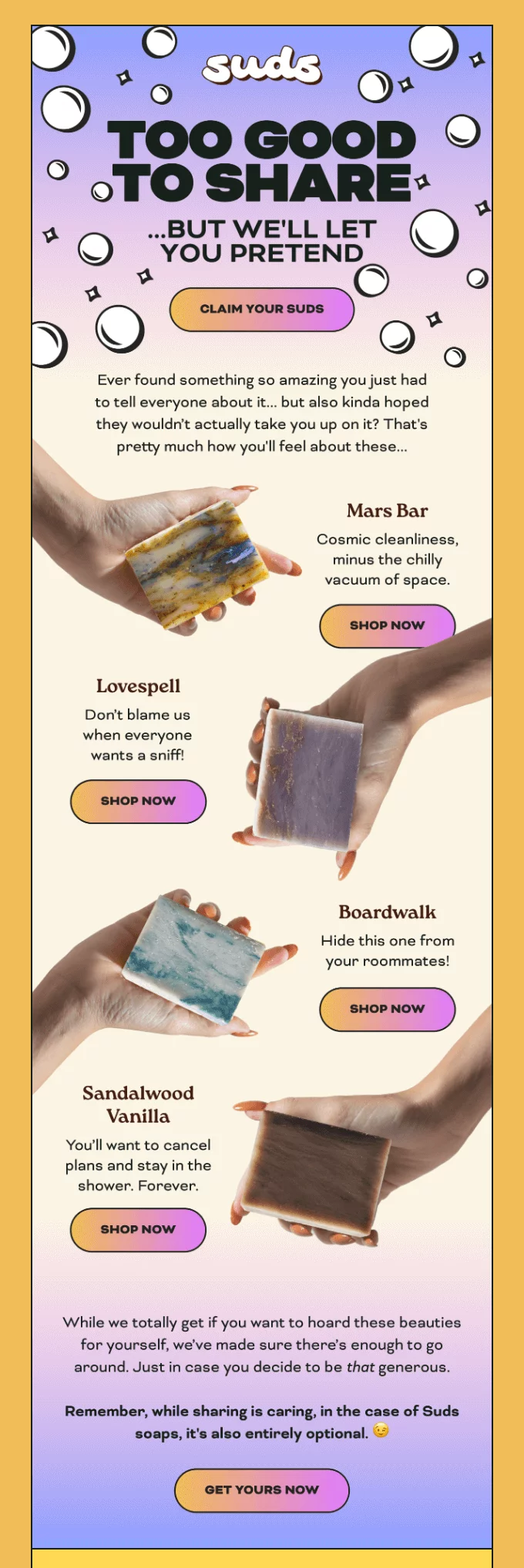 Estrategia de recurso emocional en la descripción de un producto