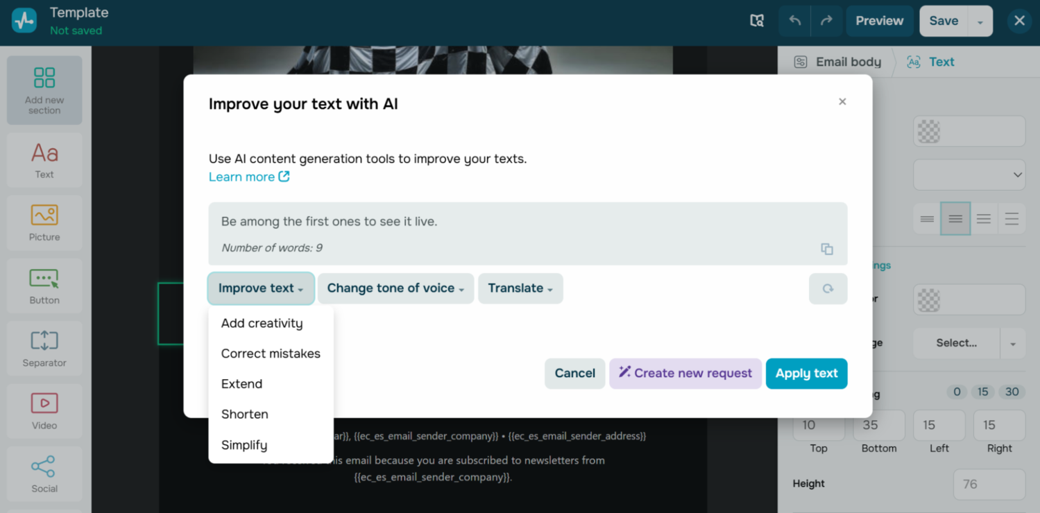 AI writing assistant 