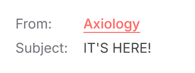 Black Friday email subject line