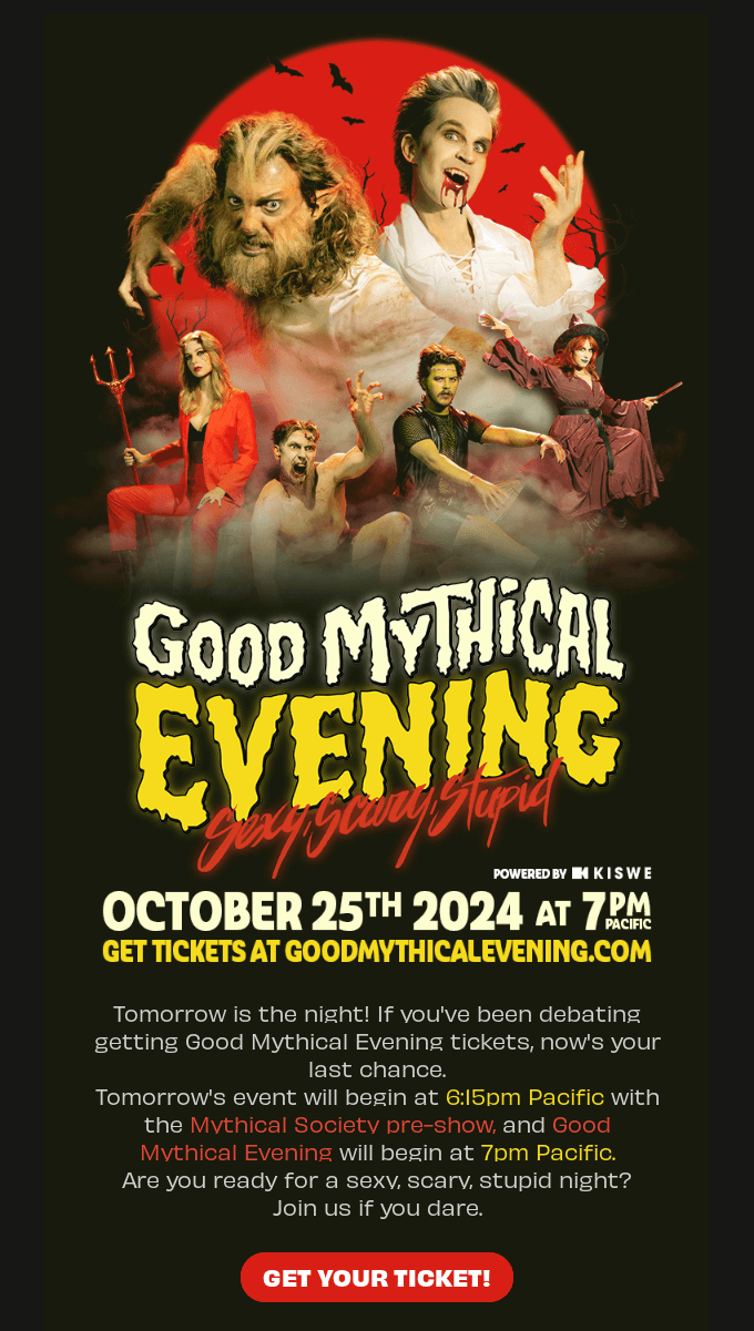 Halloween email idea 