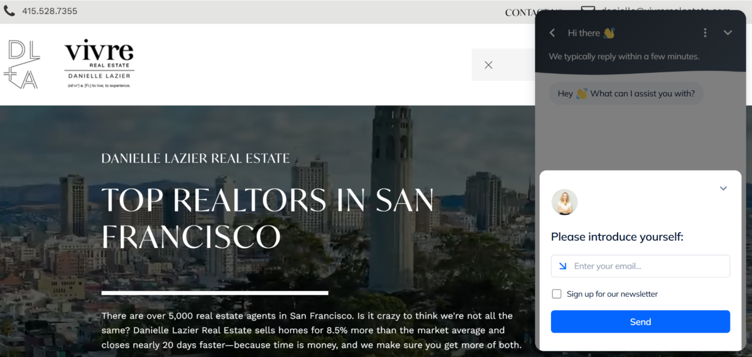 Vivre Real Estate chatbot