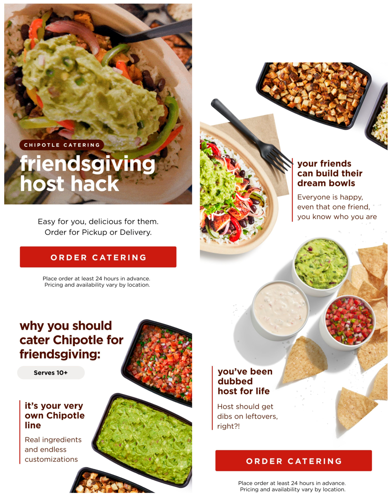 Thanksgiving email example