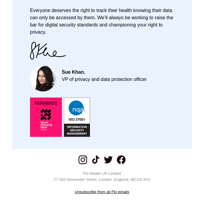 email signature example