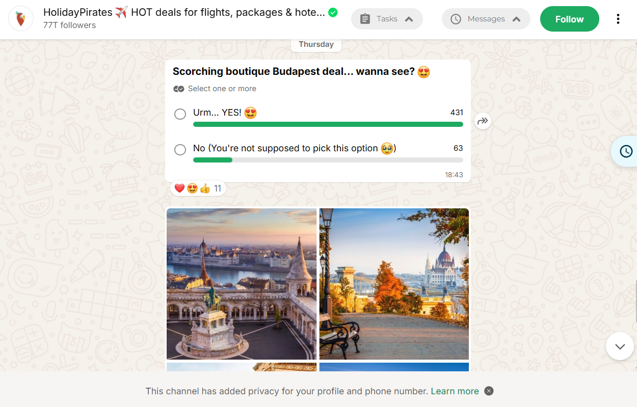 Alertes promotionnelles programmées