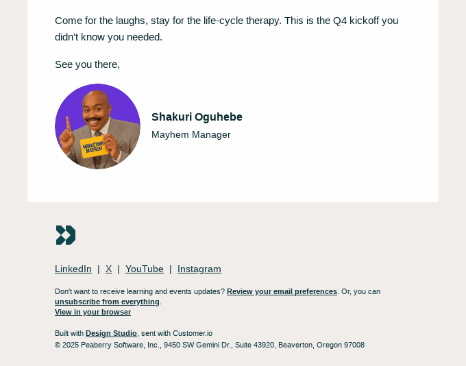 company email signature example