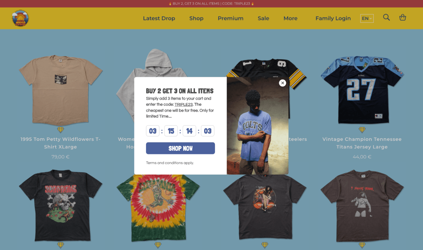 Black Friday marketing example