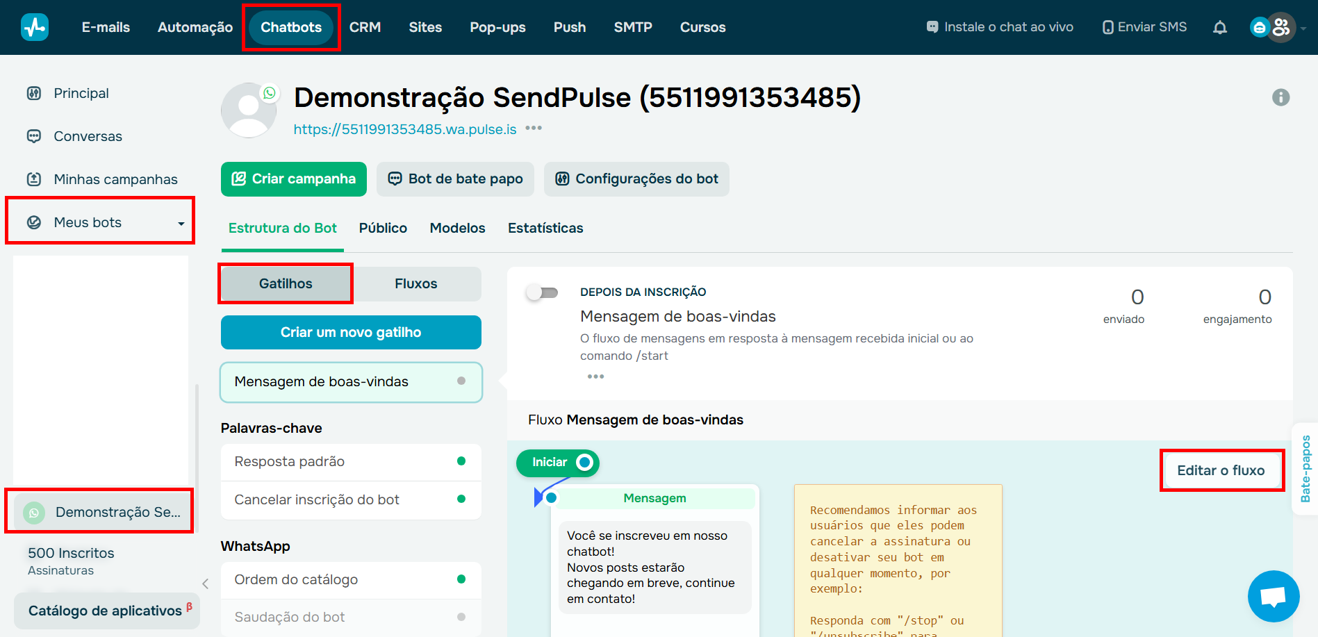 como-criar-um-chatbot-para-whatsapp-sendpulse-8