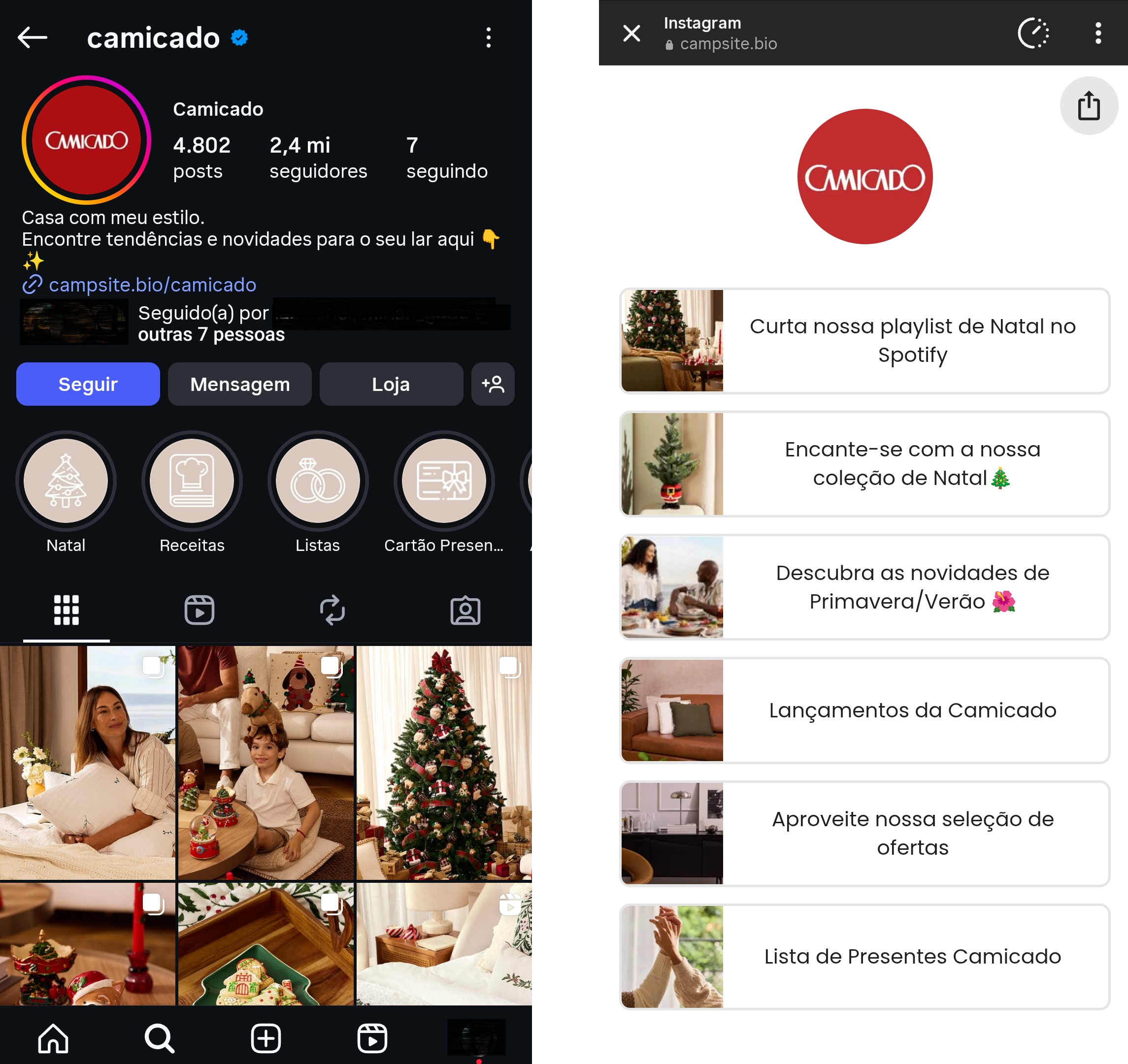 como-monetizar-o-instagram-camicado-link-na-bio