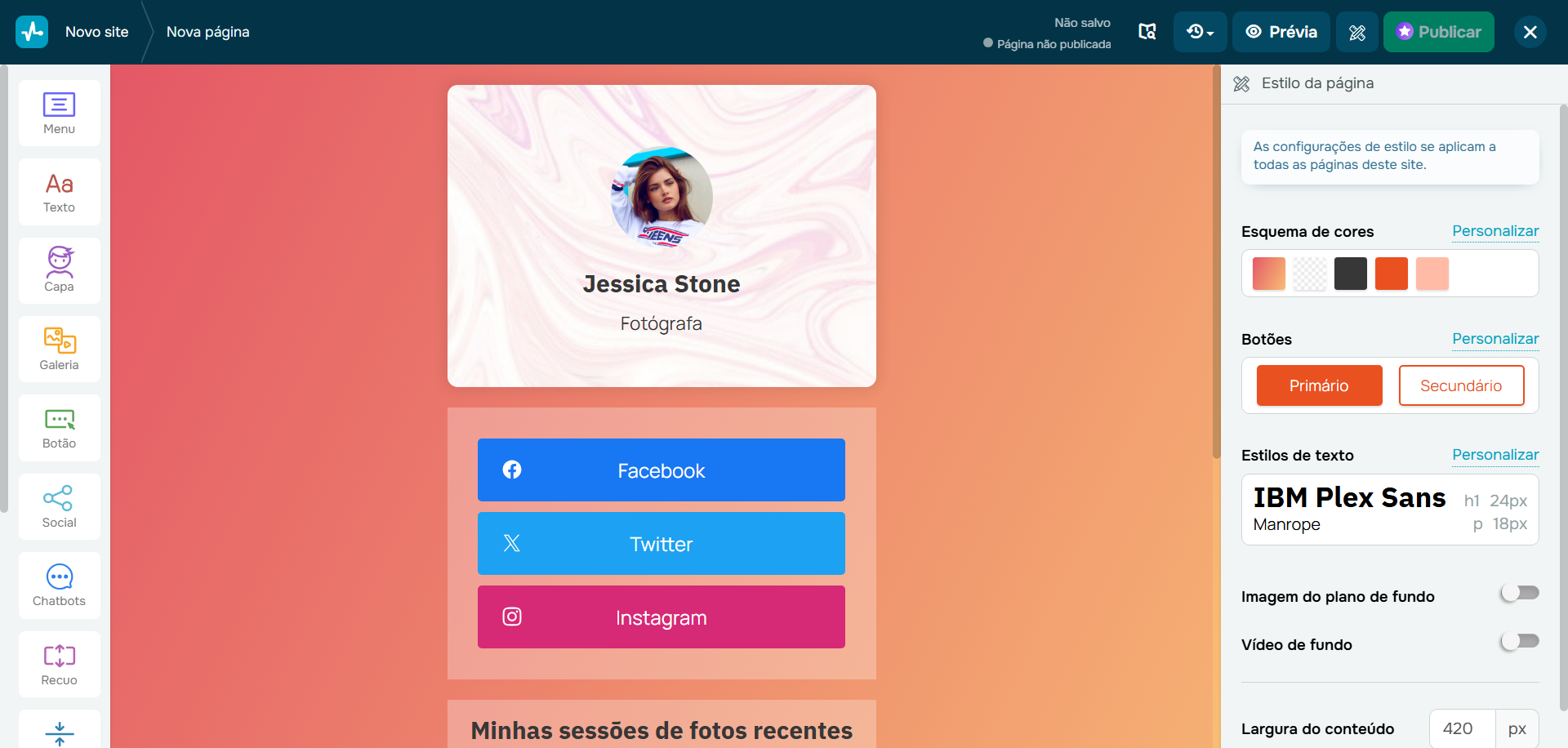 como-repostar-no-instagram-criador-de-pagina-para-link-da-bio-da-sendpulse