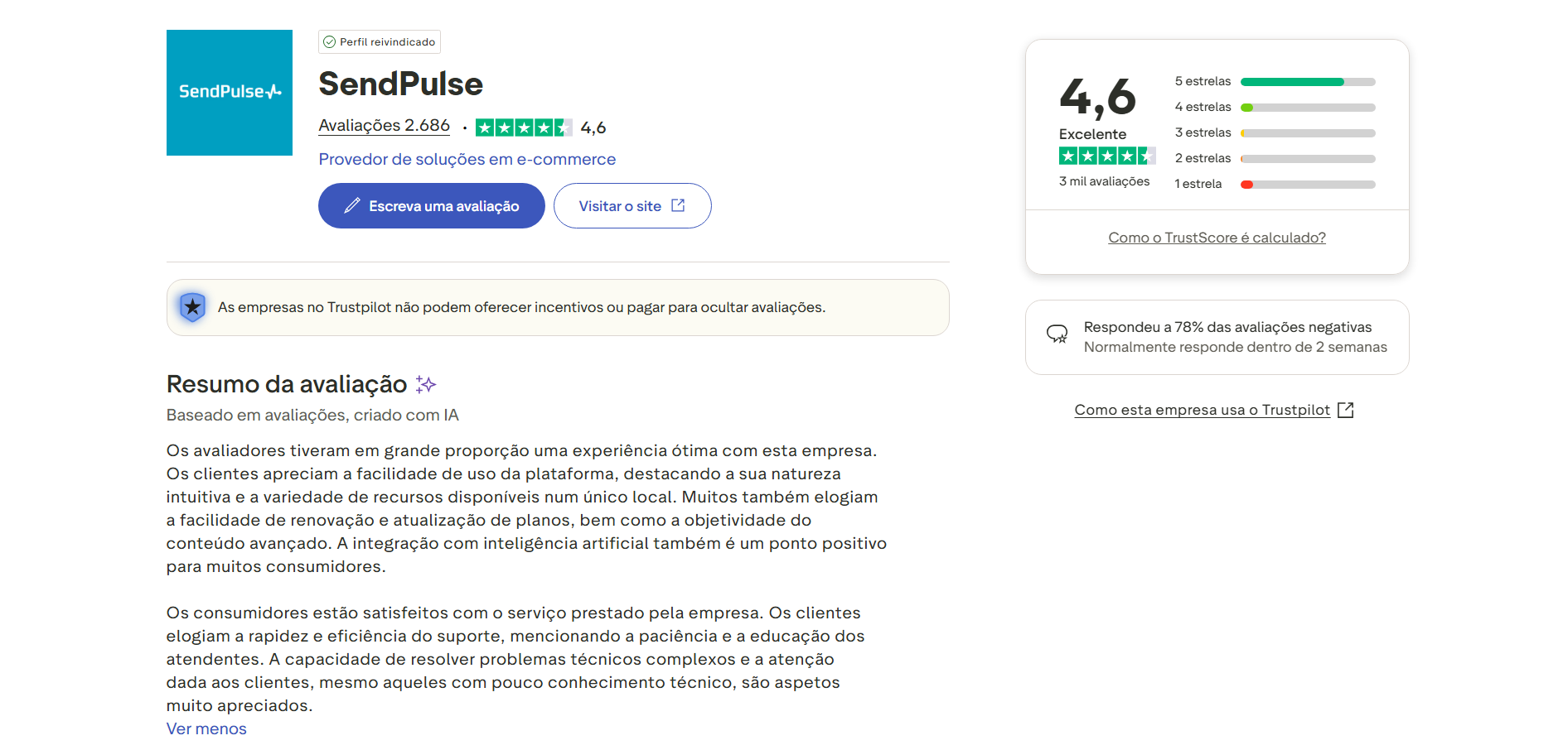 sendpulse-vs-blip-avaliacoes-sendpulse