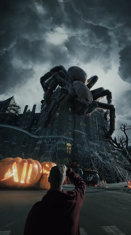 El hotel Fairmont Banff Springs ofreció una experiencia inmersiva, lo que viralizó su marketing de Halloween