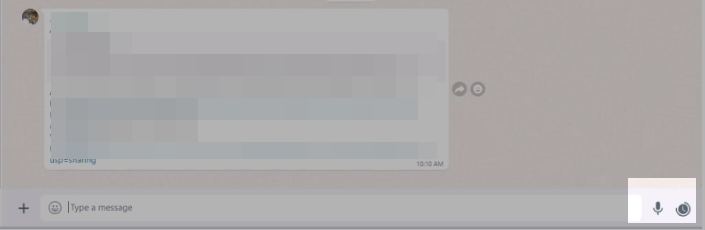 Tableau de bord WhatsApp avec extension installée