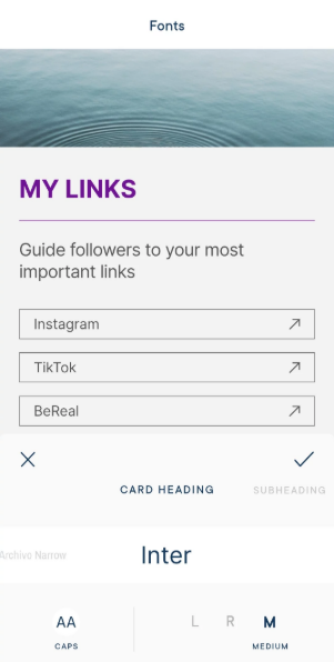 Otra de las alternativas a Linktree es Milkshake