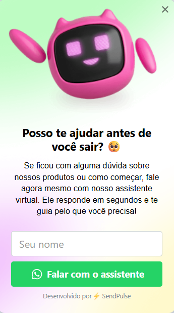 pop-up-de-intencao-de-saida-chatbot