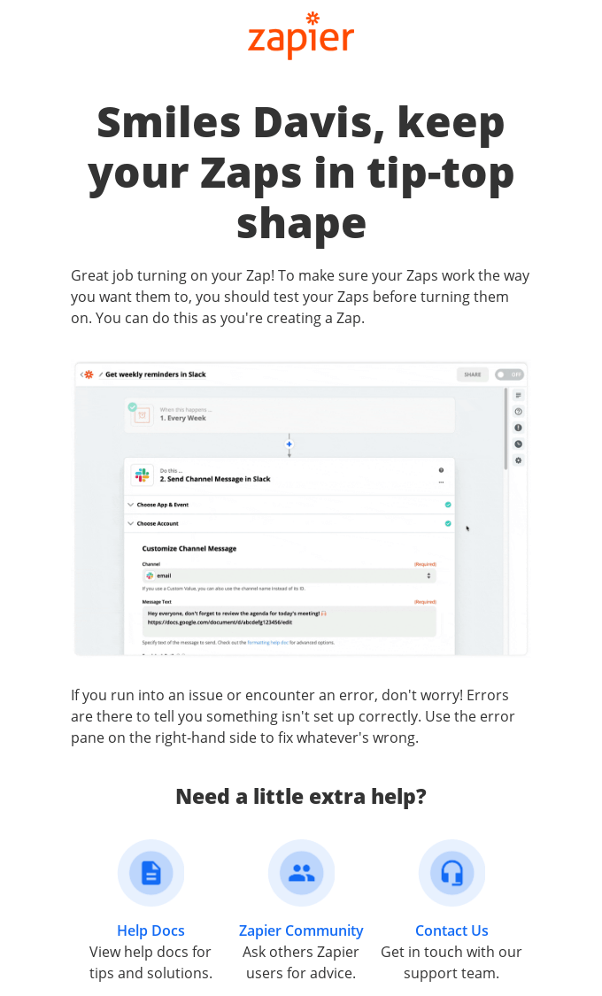 onboarding email flow