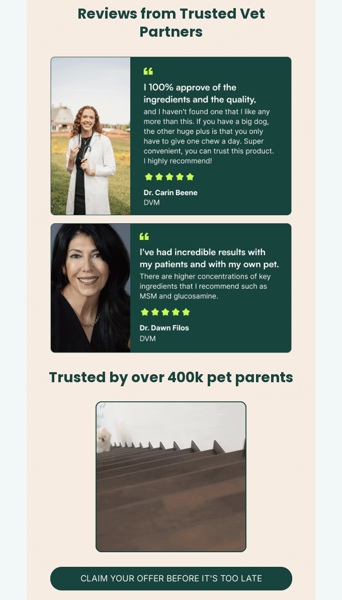 email automation flow to recover abandoned carts