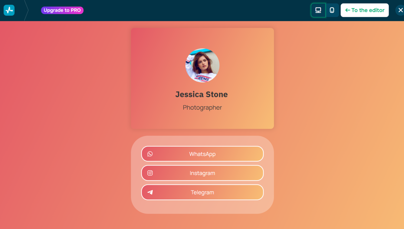 Modalità di anteprima