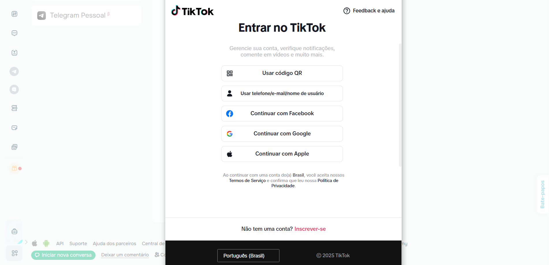 chatbot-tiktok-sendpulse-passo-5