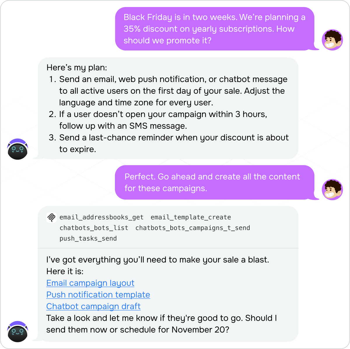 MCP de SendPulse ayuda a mejorar los flujos de conversación