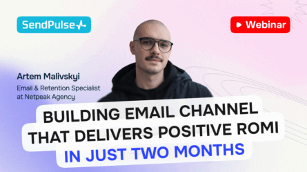Building Email Channel That Delivers Positive ROMI in Just Two Months [Webinar recording] 