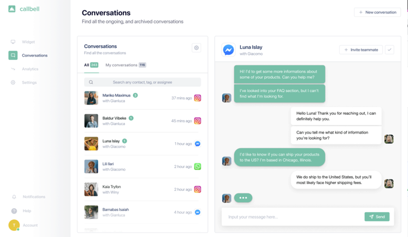 gestao-de-whatsapp-callbell