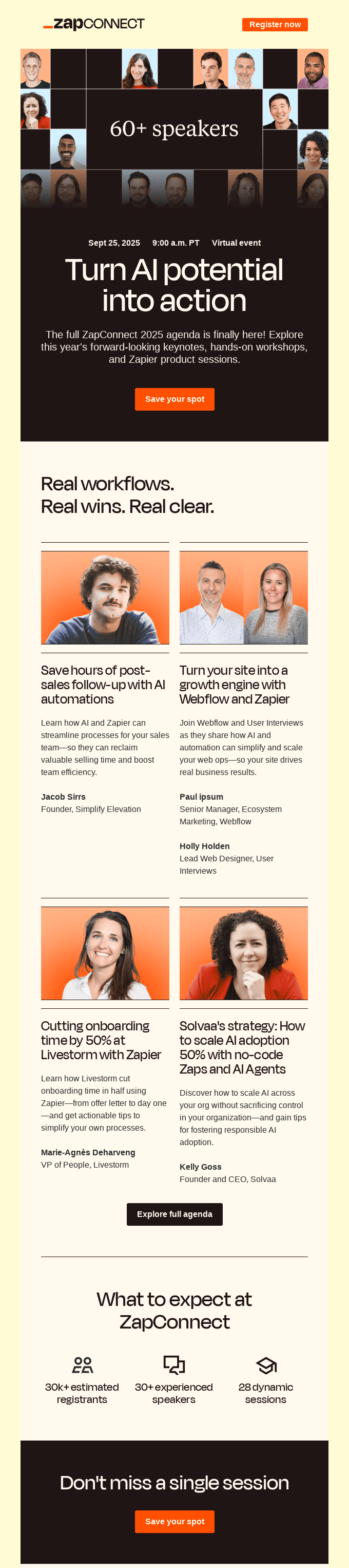 effective invitation email design