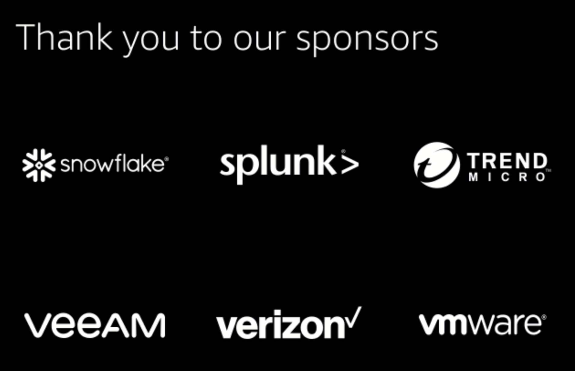 Sponsor logos
