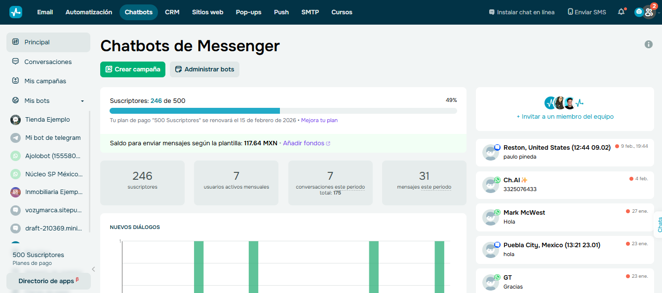 Chatbot de SendPulse ayuda a alcanzar los objetivos SMART
